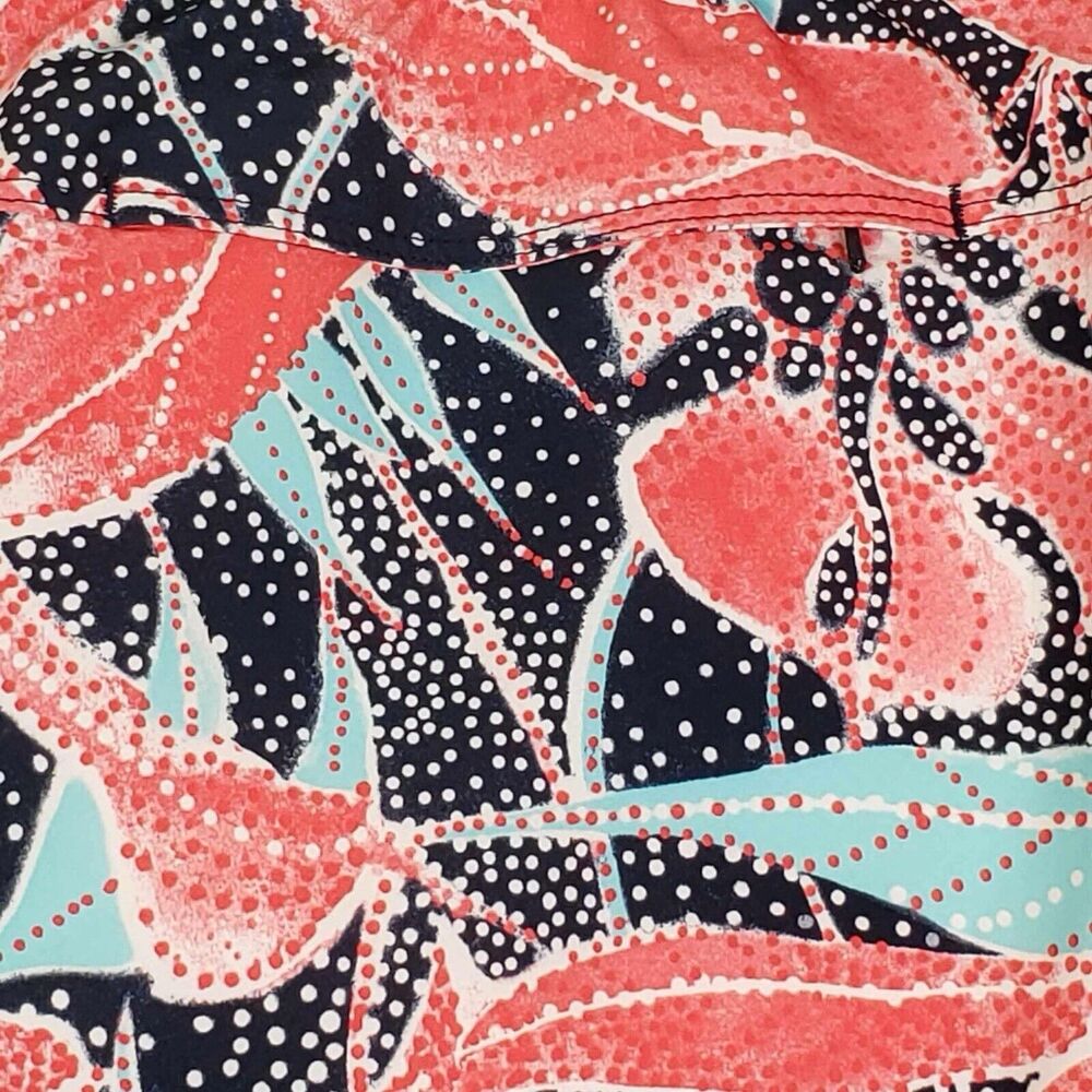 Columbia Women's Swim Shorts - Coral and Teal Floral - Picture 5 of 12